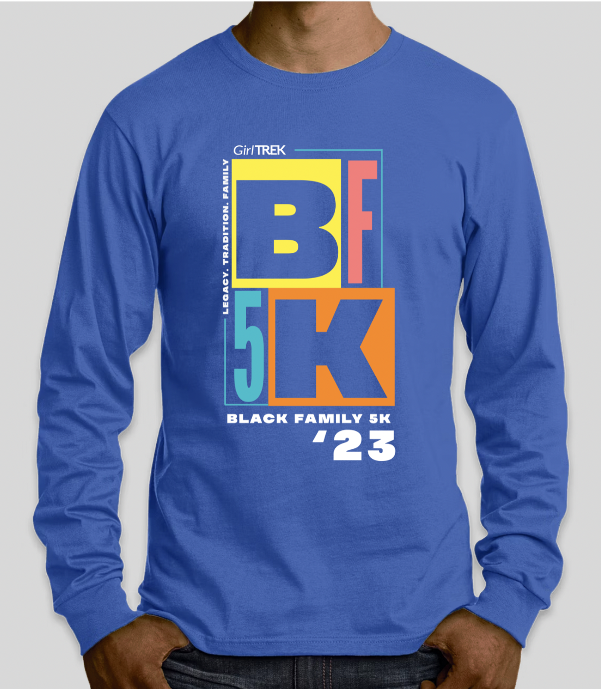 2023 Black Family 5K Unisex Long Sleeve T-shirt – GirlTREK